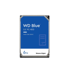 WD Blue 6TB Desktop Hard Disk Drive - 5400 RPM SATA 6Gb/s 256MB Cache 3.5 Inch - WD60EZAZ